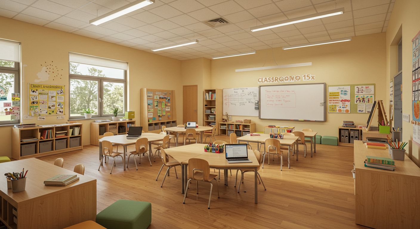 Classroom 15x: Revolutionizing Modern Education with Innovation and Technology