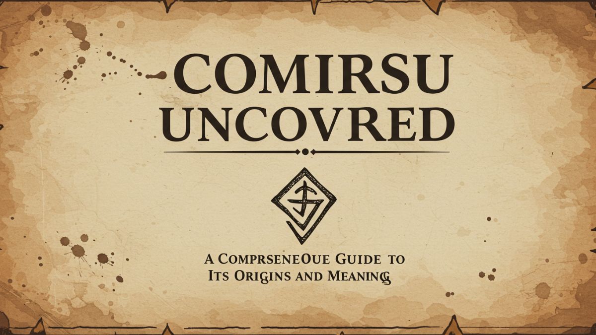 Coomersu Uncovered: A Comprehensive Guide to Its Origins and Meaning